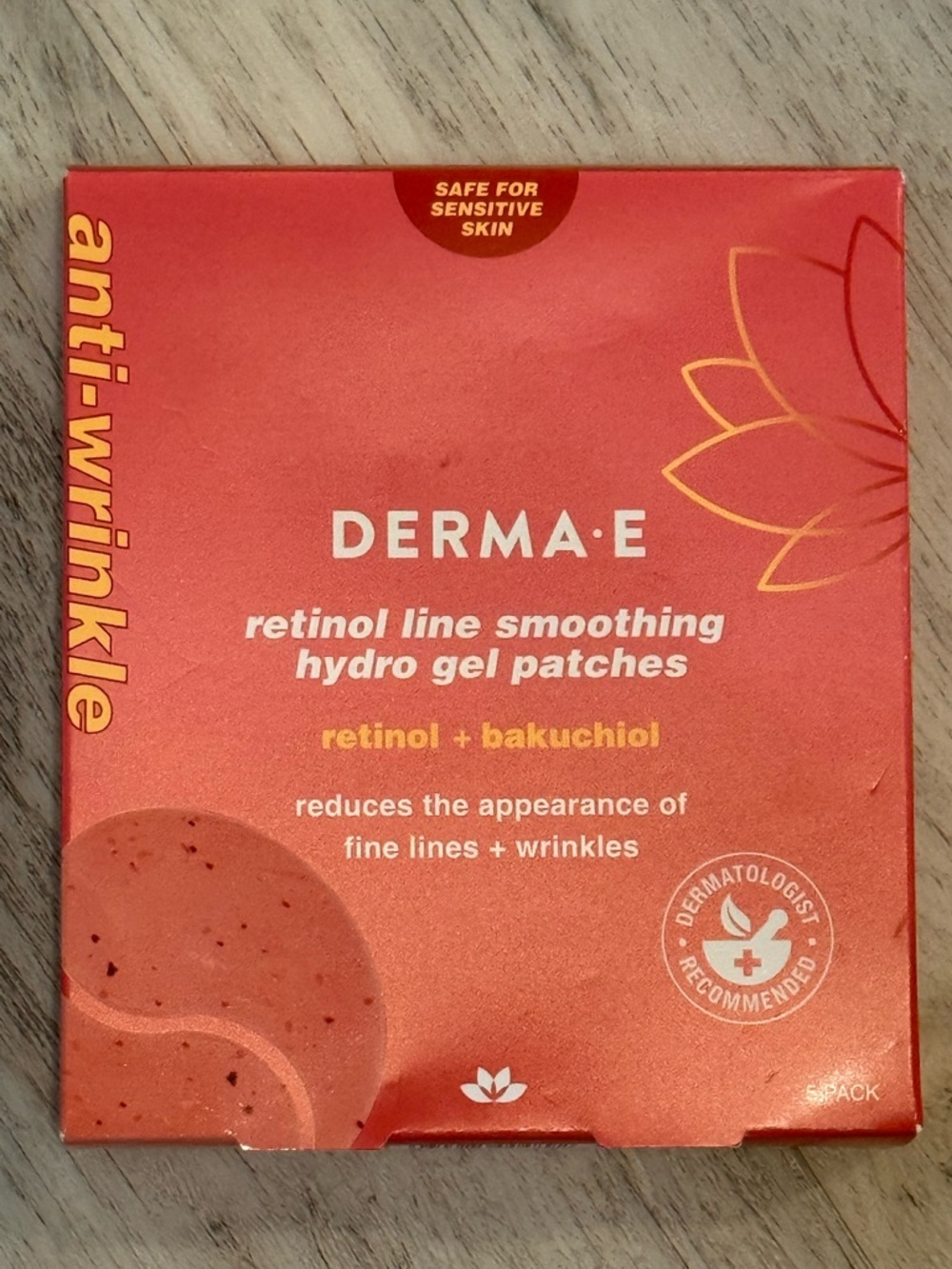Retinol Line Smoothing Hydro Gel Patches - 5 pack